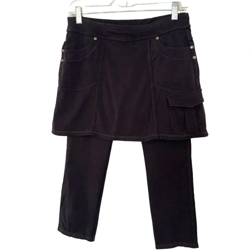 Athleta Bettona Black Skort Leggings Size Small - Picture 1 of 10